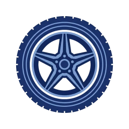 Räder und Reifen Icon